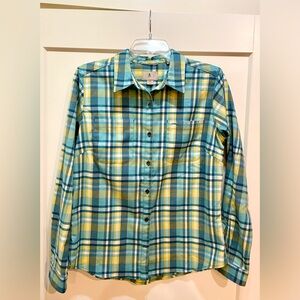 Royal Robbins Plaid Flannel Shirt